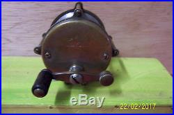 VINTAGE THE PENNELL TRADE MARK FISHING REEL 1920'S Penn. WORKS GREAT