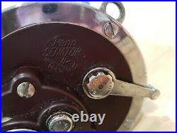 VNTG Penn Senator 114-H 6/0 Fishing Reel Made in USA Pre-owned #2 Free Shipping