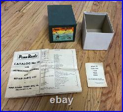 VTG Antique Fishing Penn Reel Paperwork & Box Only Philadelphia PA Long Beach 66