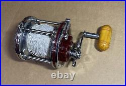 VTG Fishing Reel Penn Senator 40 114H High Speed Vintage Nice Big Game Working