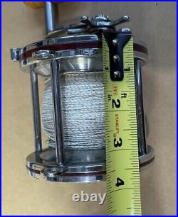 VTG Fishing Reel Penn Senator 40 114H High Speed Vintage Nice Big Game Working