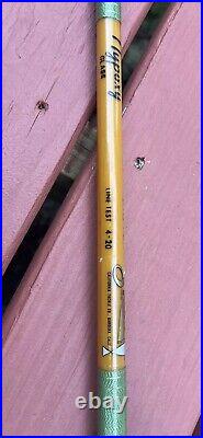 VTG NYPOXY Glass Golden Sabre #1190 7-1/2ft Fishing Pole withPenn Silver Reel
