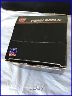 VTG ORIGINAL PENN 4500SS GRAPHITE SPINNING REEL WITH BOX AND PAPERWORK As shown