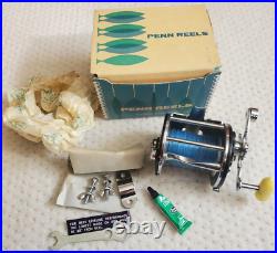 VTG Penn 350M Leveline Star Drag Free Spool Action fishing reel, original box