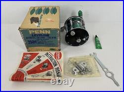 VTG Penn 350M Leveline Star Drag Free Spool Action fishing reel, original box