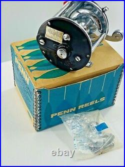 Vintage 1960's PENN Peer 209 MS LevelWind Saltwater Fishing Reel New In Box