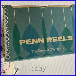 Vintage 209 PENN PEER Fishing Reel Original Box Papers Hardware