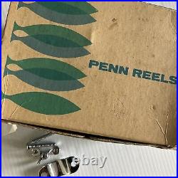 Vintage 209 PENN PEER Fishing Reel Original Box Papers Hardware