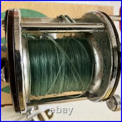 Vintage 209 PENN PEER Fishing Reel Original Box Papers Hardware