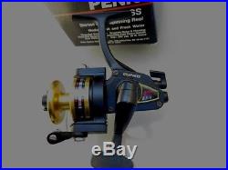 Vintage Antique Tackle Reel Penn 4400 SS Spinning Fishing Reel and Extra Spool