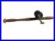 Vintage Bamboo Saltwater Fishing Pole and Penn 160 Reel Antique Rare Look! Art