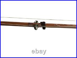 Vintage Bamboo Saltwater Fishing Pole and Penn 160 Reel Antique Rare Look! Art