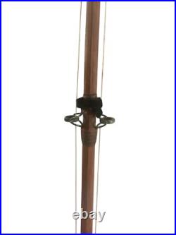 Vintage Bamboo Saltwater Fishing Pole and Penn 160 Reel Antique Rare Look! Art
