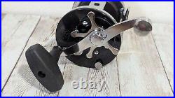 Vintage Black PENN JIGMASTER 500L REEL 275/30LB Manual Wrench & Clamp with Box