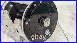 Vintage Black PENN JIGMASTER 500L REEL 275/30LB Manual Wrench & Clamp with Box