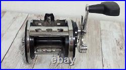 Vintage Black PENN JIGMASTER 500L REEL 275/30LB Manual Wrench & Clamp with Box