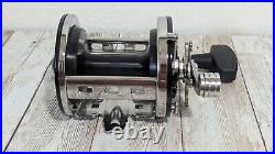 Vintage Black PENN JIGMASTER 500L REEL 275/30LB Manual Wrench & Clamp with Box