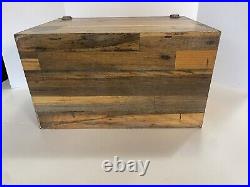 Vintage Bowen's Sportsman Bay Ranger Wooden Tackle Box Two Penn Reels Included