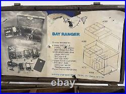 Vintage Bowen's Sportsman Bay Ranger Wooden Tackle Box Two Penn Reels Included