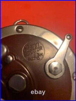 Vintage Custom Built Penn Special Senator 113hlw 4/0 Fishing Reel Tiburon Frame