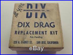 Vintage DIX DRAG Penn Replacement Kit Fishing Reel Handle RARE FIND
