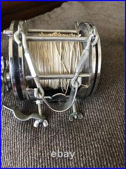 Vintage Famous Machine Penn Senator 9/0 Pen Big Game Fishing Reel Estate Find