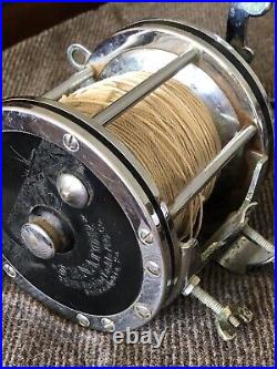 Vintage Famous Machine Penn Senator 9/0 Pen Big Game Fishing Reel Estate Find