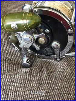 Vintage Famous Machine Penn Senator 9/0 Pen Big Game Fishing Reel Estate Find