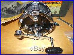Vintage Fishing Reel Penn 49 Super Mariner extras, Stunning rods reels n deals