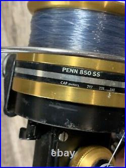 Vintage Fishing Reel Penn 850 SS Spinning Reel High Speed 4.61