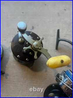 Vintage Fishing Reels 5 Total Penn Mitchell Bach Commander
