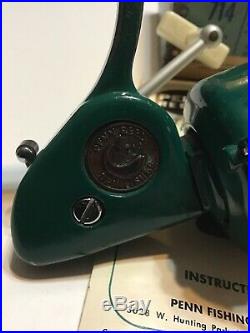 Vintage Green Penn 714 Spinfisher UltraSport Spinning Reel WithOriginal Box