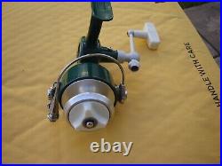 Vintage Green Penn Ultralite 716 Spinfisher Fishing Reel Excellent Condition