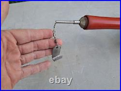 Vintage Gundlach measuring wand #950 with Penn 209 Level Wind reel preowned rare