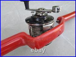 Vintage Gundlach measuring wand #950 with Penn 209 Level Wind reel preowned rare