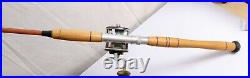 Vintage Johnny Walker 1 Piece Casting Fishing Rod & Penn No. 160 Beachmaster Reel