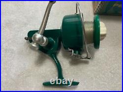 Vintage Near Mint Green PENN SPINFISHER 710 SPINNING REEL Made in USA Greenie