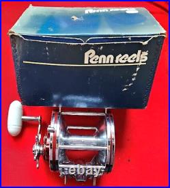 Vintage New in Box Penn 114H Special Senator 6/0 High Speed Reel Made in U. S. A