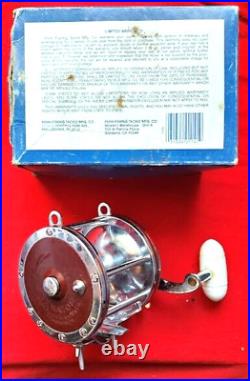 Vintage New in Box Penn 114H Special Senator 6/0 High Speed Reel Made in U. S. A