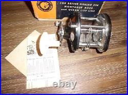 Vintage Ocean City 922 Topsail Level Wind Conventional Reel made in USA