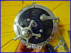Vintage PENN 115 9/0 Senator Big Game Conventional Reel Made in U. S. A. WIRE RIGG