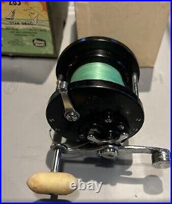 Vintage PENN 285 Delmar Saltwater Fishing Reel in Original Box