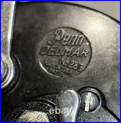 Vintage PENN 285 Delmar Saltwater Fishing Reel in Original Box