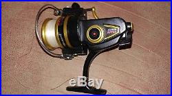 Vintage PENN 450 SS spinning reel with St Croix MH Blank Rod