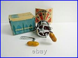Vintage PENN 4/0 Senator 113H Fishing Reel withOriginal Box