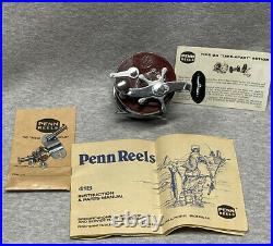 Vintage PENN 501 JIGMASTER CONVERSION with Manuel Parts Instructions Mint
