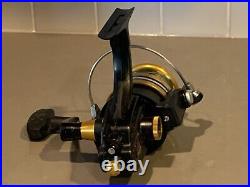 Vintage PENN 5500 SS Graphite Spinning Fishing Reel Made in USA with Gold Spool