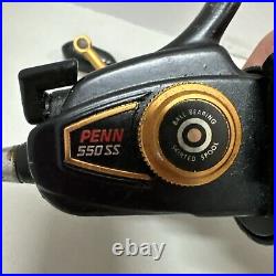 Vintage PENN 550 SS High Speed 5.11 Fishing Spinning Reel USED Working NO BOX