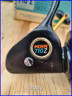Vintage PENN 710Z SPINFISHER Spinning Fishing Reel withOriginal Box Made in USA