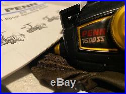 Vintage PENN 7500SS Metal Spinfisher Fishing Reel Quality USA Made No Reserve